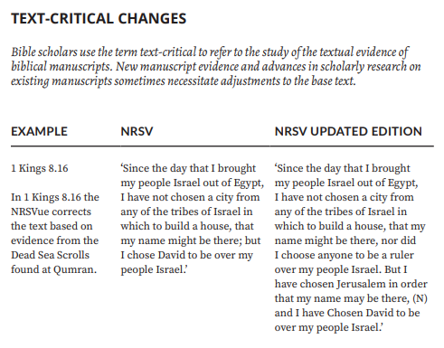 the bible nrsv