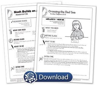 Free Bible Story eChart