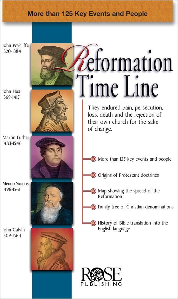 Reformation Time Line Pamphlet