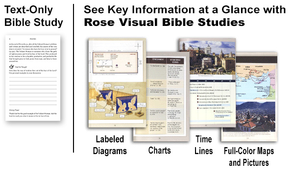 rose visual bible studies with questions