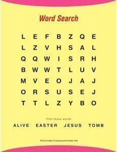 Easter Crossword