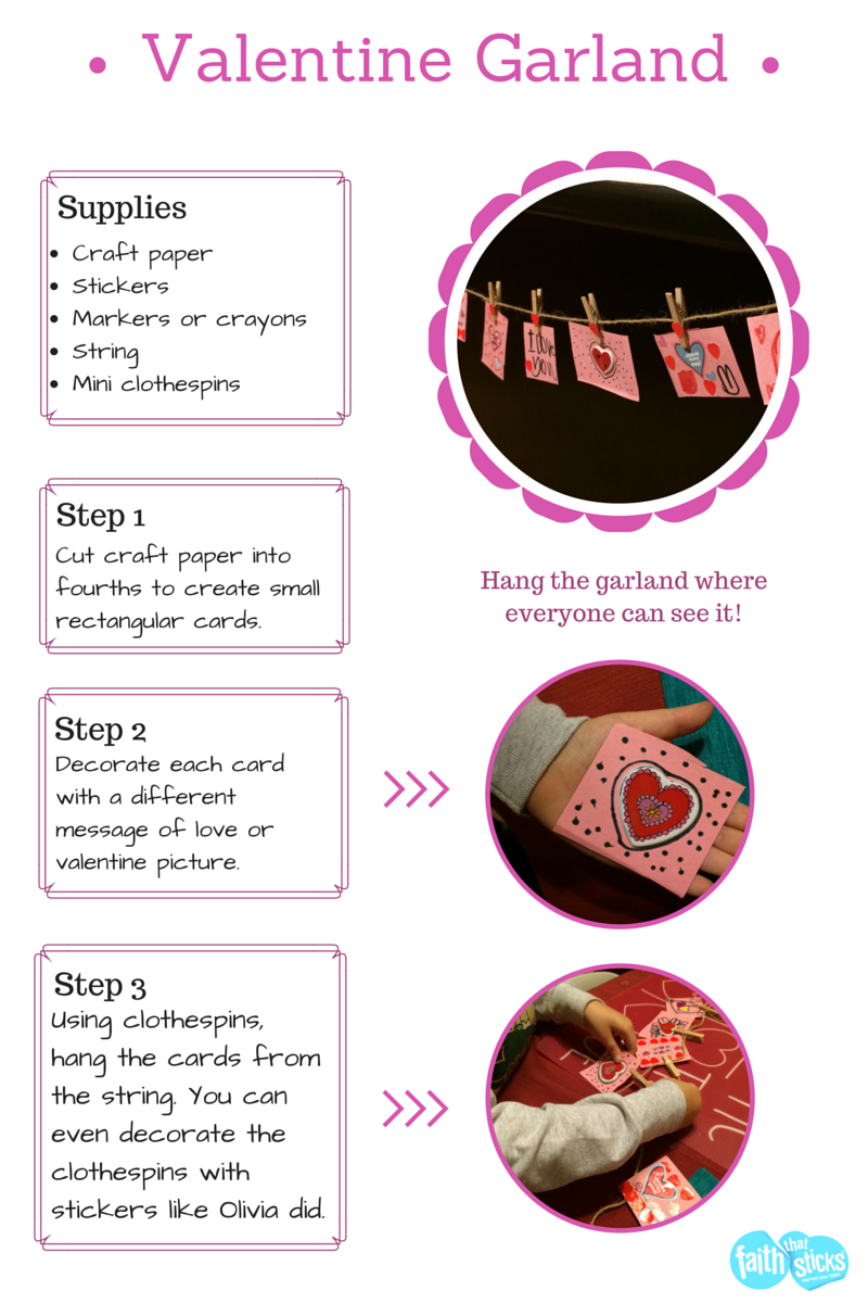 Supplies_ Craft paper Stickers Markers or crayons String Mini clothespins Cut craft paper into fourths to create small rectangular card