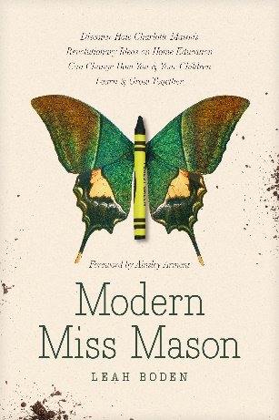 A book cover with a butterfly and a crayon  Description automatically generated