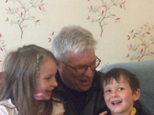 Bob Hartman and Grandkids 2