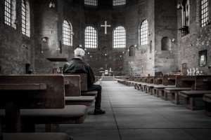 Man in Church