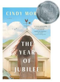 The Year of Jubilee book cover with Christy Award finalist badge